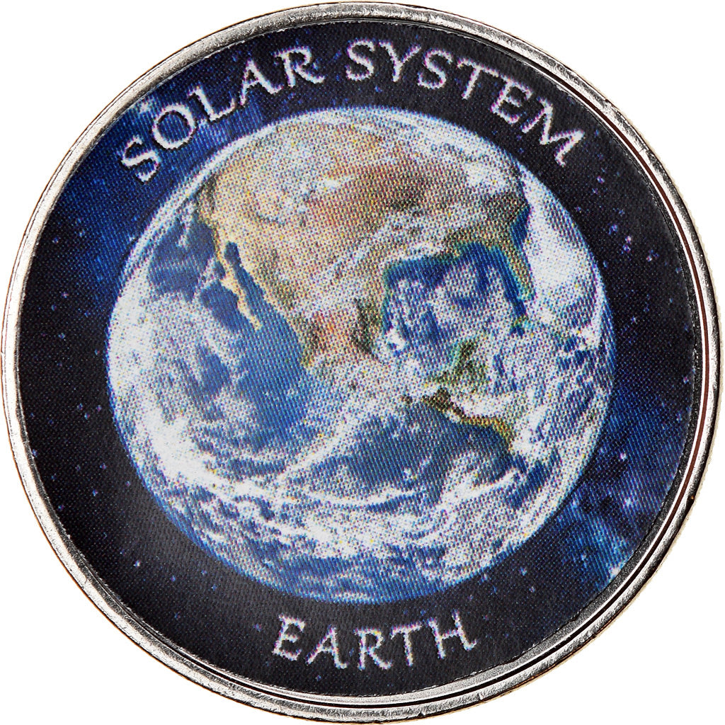 Moneda, Azad Jammu and Kashmir, Rupee, 2019, Système solaire - Terre, FDC