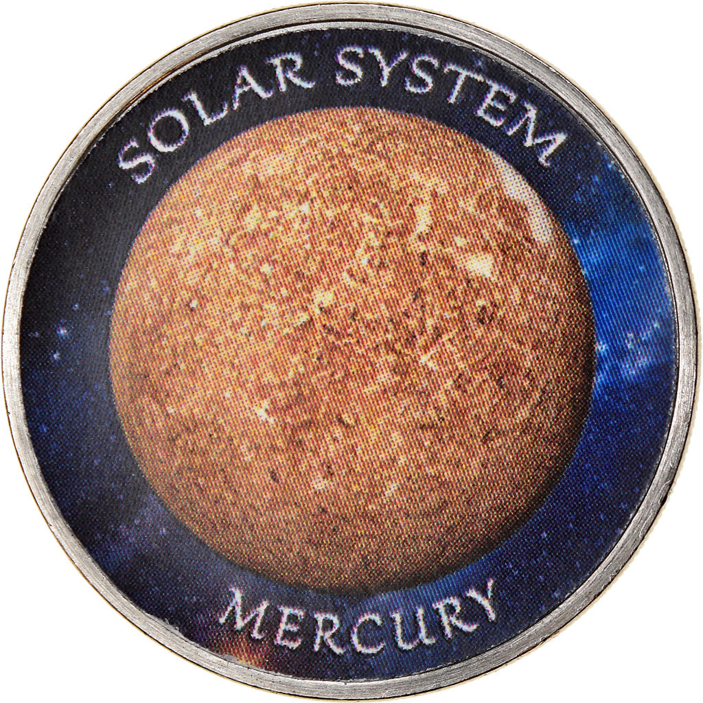 Moeda, Azad Jammu and Kashmir, Rupee, 2019, Système solaire - Mercure