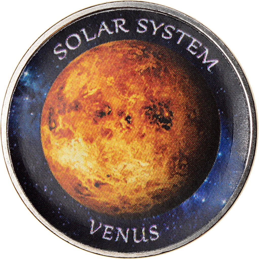 Coin, Azad Jammu and Kashmir, Rupee, 2019, Système solaire - Vénus, MS(65-70)