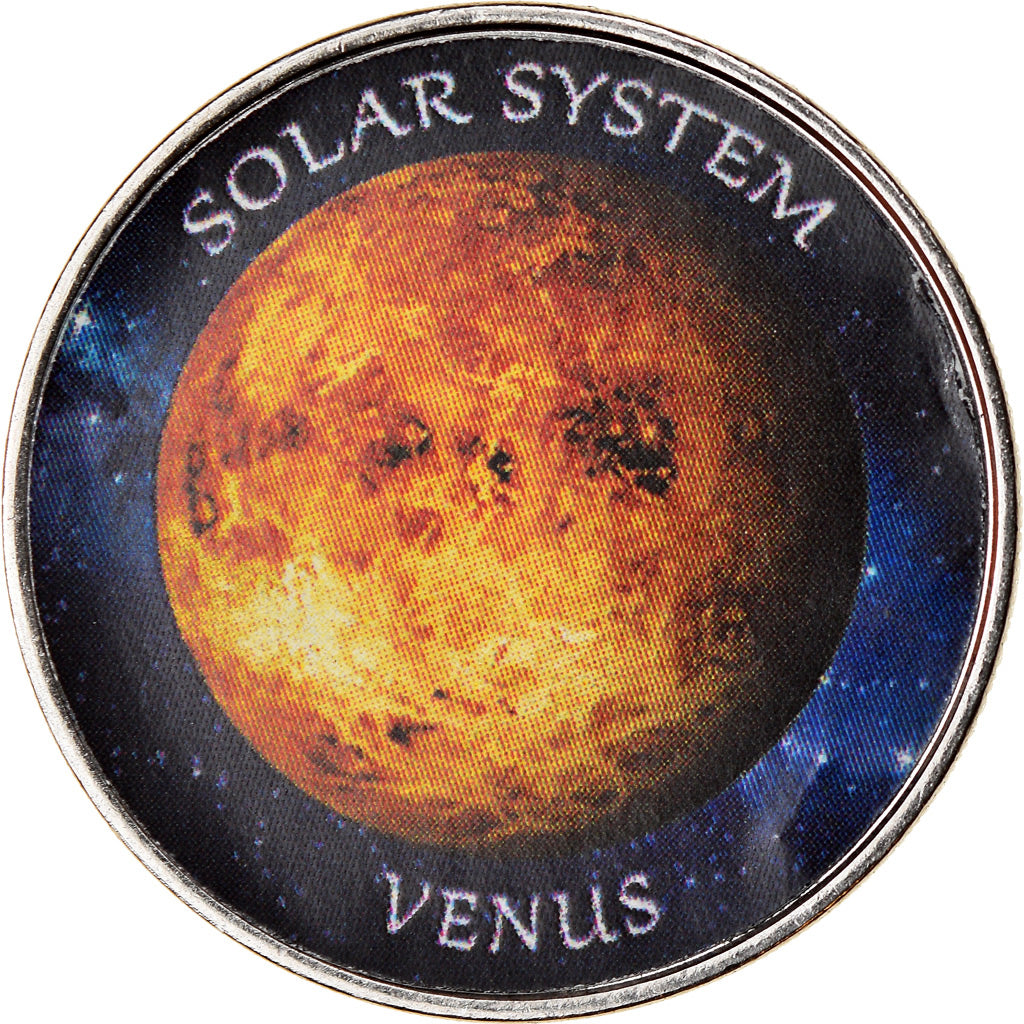 Coin, Azad Jammu and Kashmir, Rupee, 2019, Système solaire - Vénus, MS(65-70)