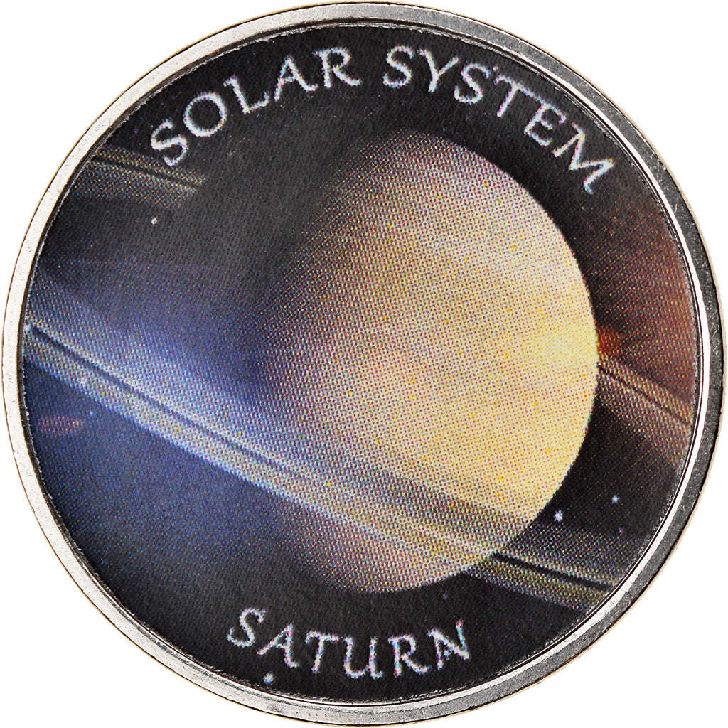 Moneta, Azad Jammu and Kashmir, Rupee, 2019, Système solaire - Saturne
