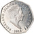 Coin, Falkland Islands, 50 Pence, 2018, Pingouins - Manchot Papou, MS(65-70)