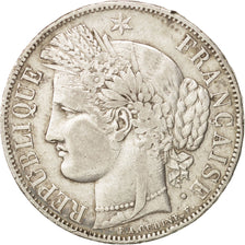 France, Cérès, 5 Francs, 1850, Paris, EF(40-45), Silver, KM:761.1, Gadoury:719