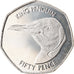 Moneda, Islas Malvinas, 50 Pence, 2018, Pingouins - Manchot royal, FDC