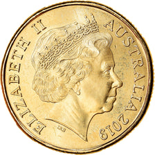 Coin, Australia, Dollar, 2019, Chasse aux pièces  -  Lettre C, MS(65-70)