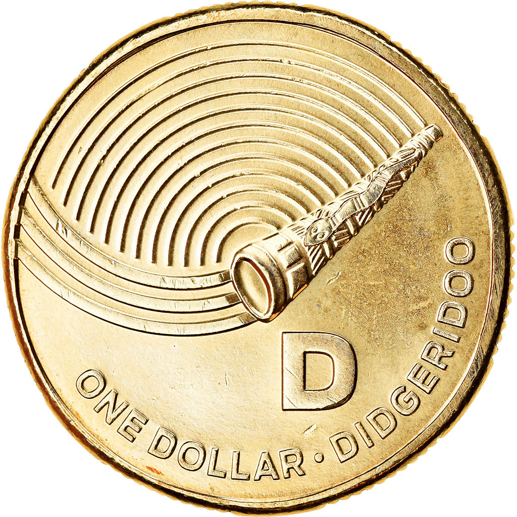 Coin, Australia, Dollar, 2019, Chasse aux pièces  -  Lettre D, MS(65-70)