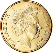 Coin, Australia, Dollar, 2019, Chasse aux pièces  -  Lettre E, MS(65-70)