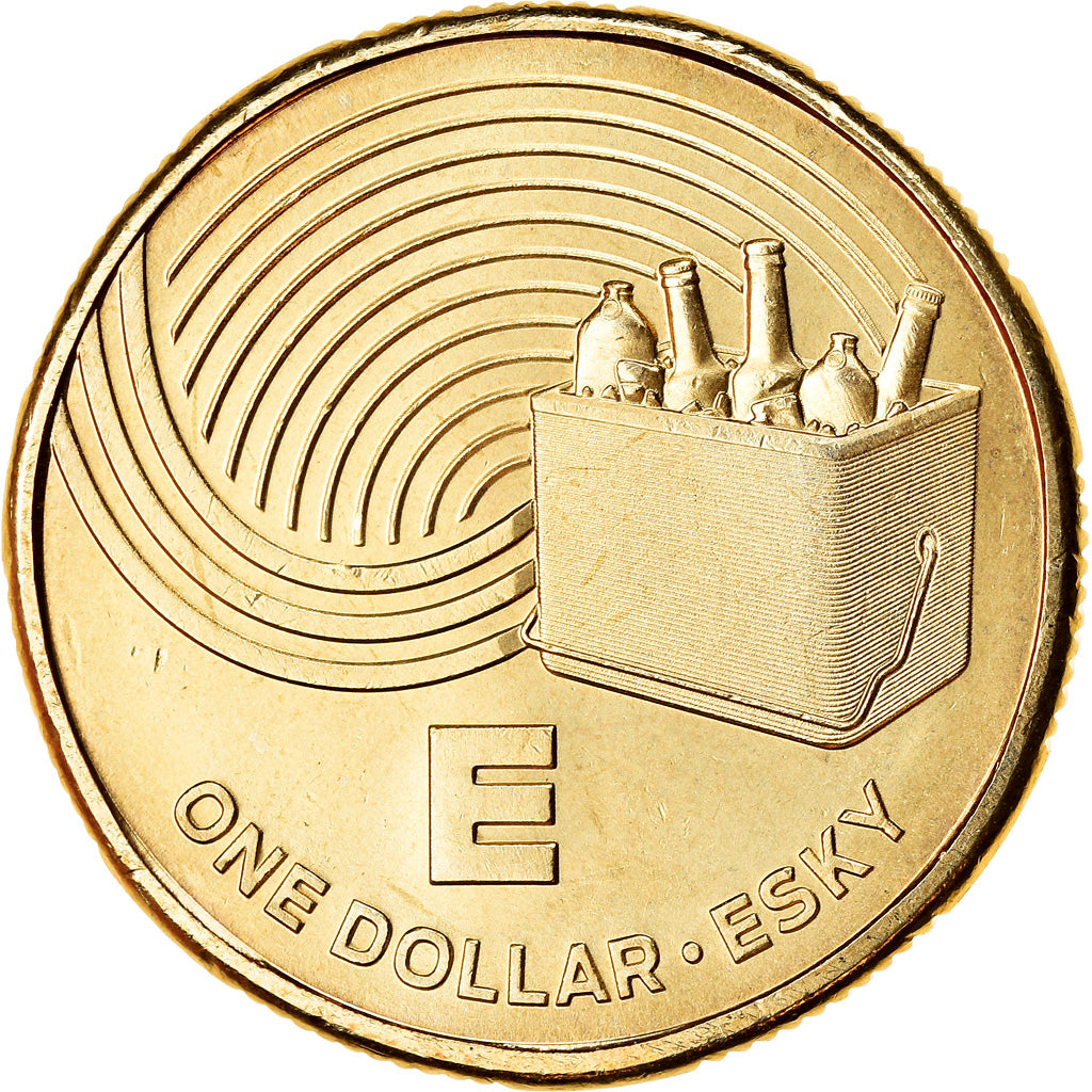 Coin, Australia, Dollar, 2019, Chasse aux pièces  -  Lettre E, MS(65-70)