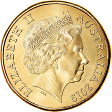 Coin, Australia, Dollar, 2019, Chasse aux pièces  -  Lettre H, MS(65-70)