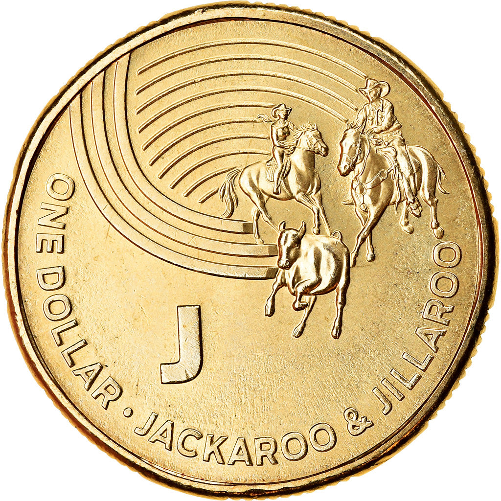 Coin, Australia, Dollar, 2019, Chasse aux pièces  -  Lettre J, MS(65-70)
