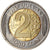 Moneda, Zimbabue, 2 Dollars, 2018, Bond coin, SC, Bimetálico
