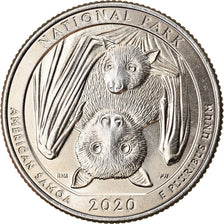 Coin, United States, Quarter, 2020, Denver, American Samoa National Park