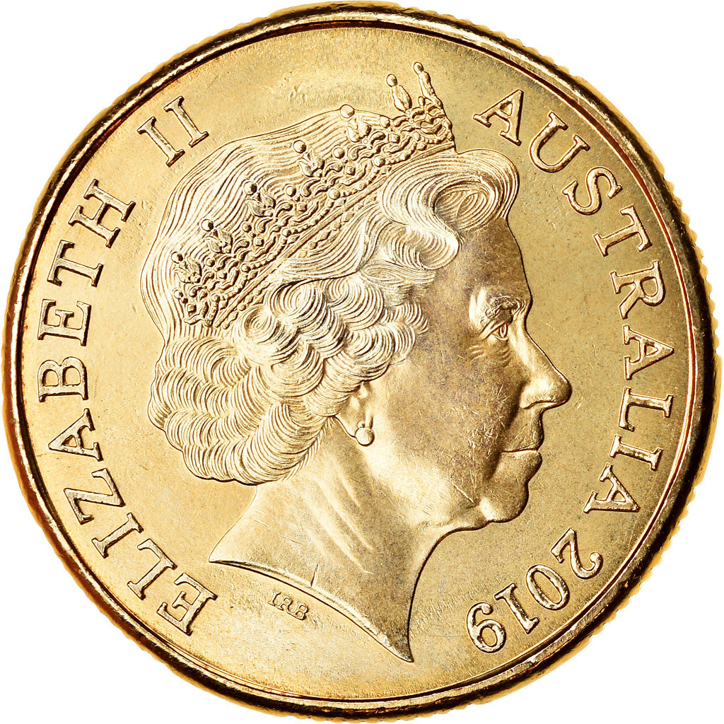 Coin, Australia, Dollar, 2019, Chasse aux pièces  -  Lettre M, MS(65-70)