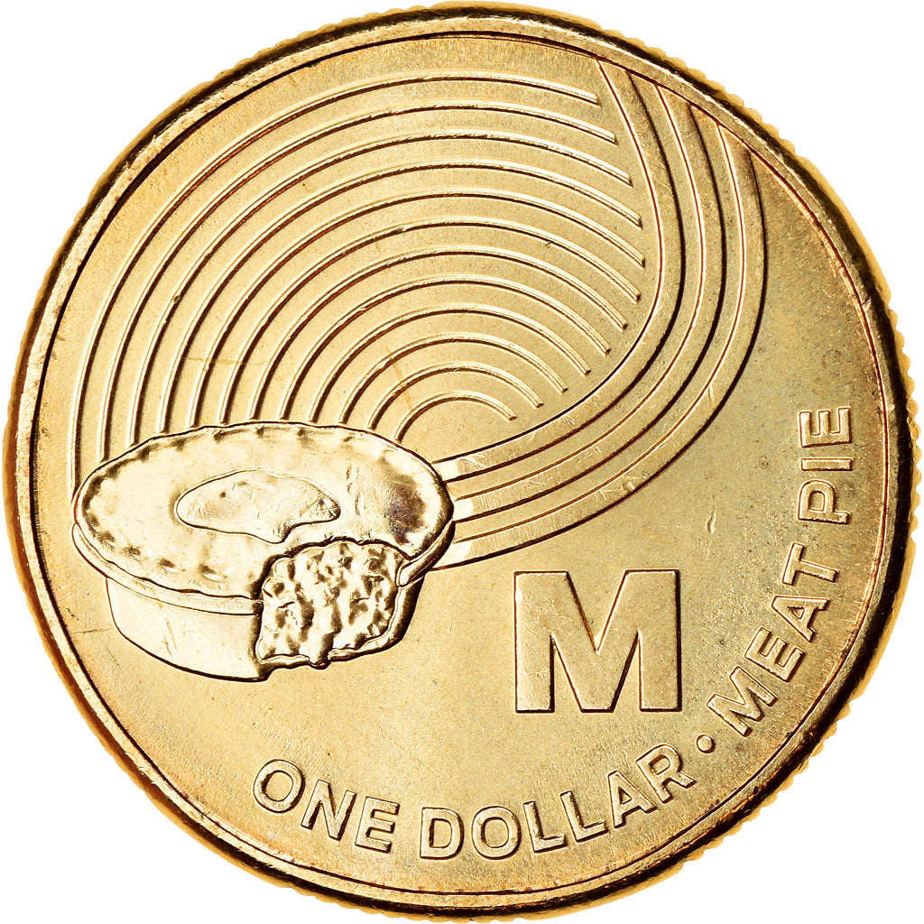 Coin, Australia, Dollar, 2019, Chasse aux pièces  -  Lettre M, MS(65-70)