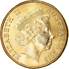 Coin, Australia, Dollar, 2019, Chasse aux pièces  -  Lettre N, MS(65-70)