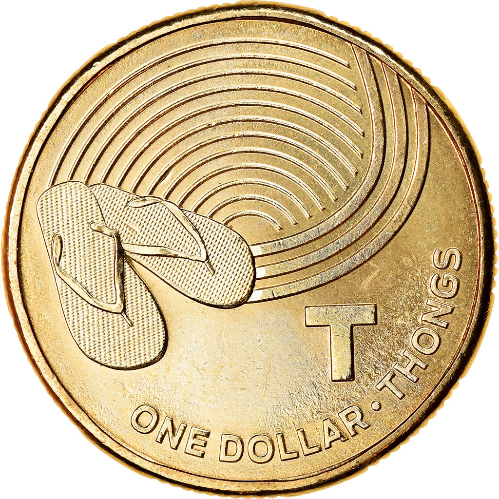 Moneta, Australia, Dollar, 2019, Chasse aux pièces  -  Lettre T, FDC