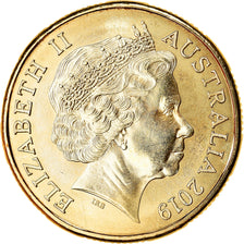 Coin, Australia, Dollar, 2019, Chasse aux pièces  -  Lettre X, MS(65-70)