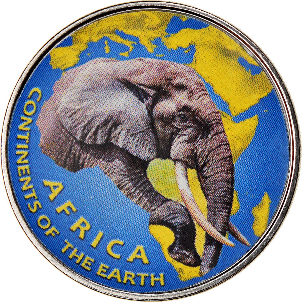 Coin, Azad Jammu and Kashmir, Rupee, 2018, Continents - Afrique, MS(65-70)