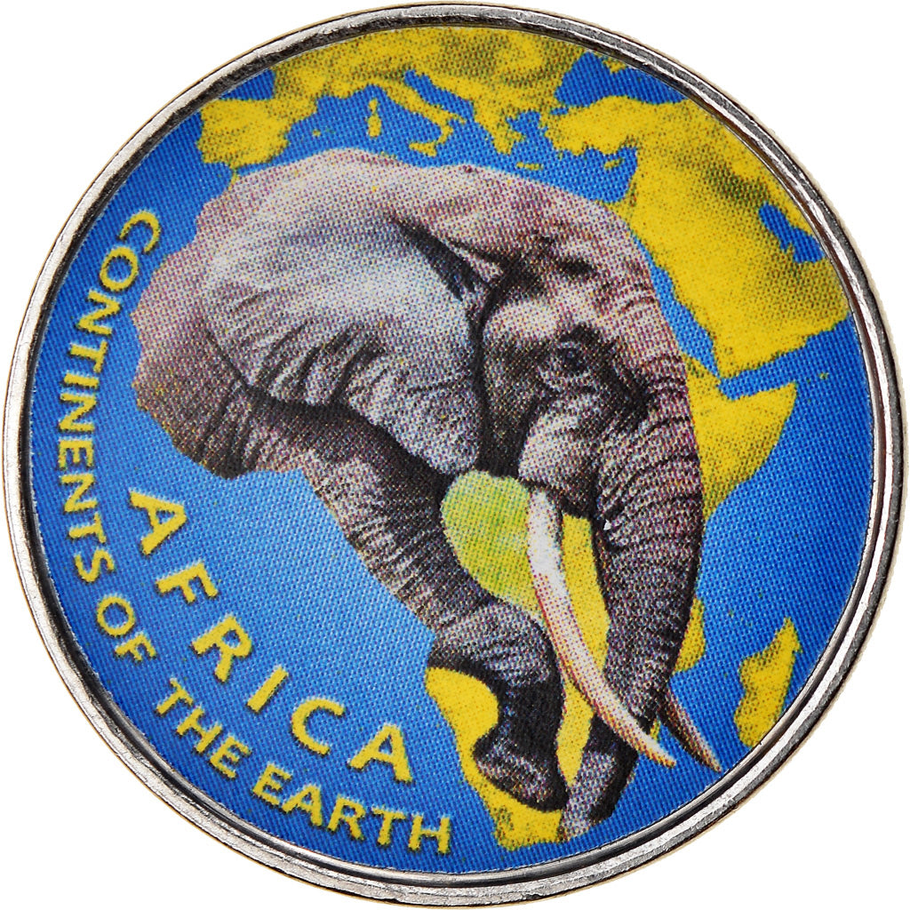 Coin, Azad Jammu and Kashmir, Rupee, 2018, Continents - Afrique, MS(65-70)