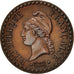 France, Dupré, Centime, 1849, Paris, AU(55-58), Bronze, KM:754, Gadoury:84
