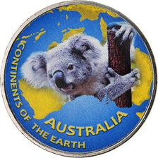 Coin, Azad Jammu and Kashmir, Rupee, 2018, Continents - Australie, MS(65-70)