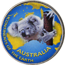 Coin, Azad Jammu and Kashmir, Rupee, 2018, Continents - Australie, MS(65-70)