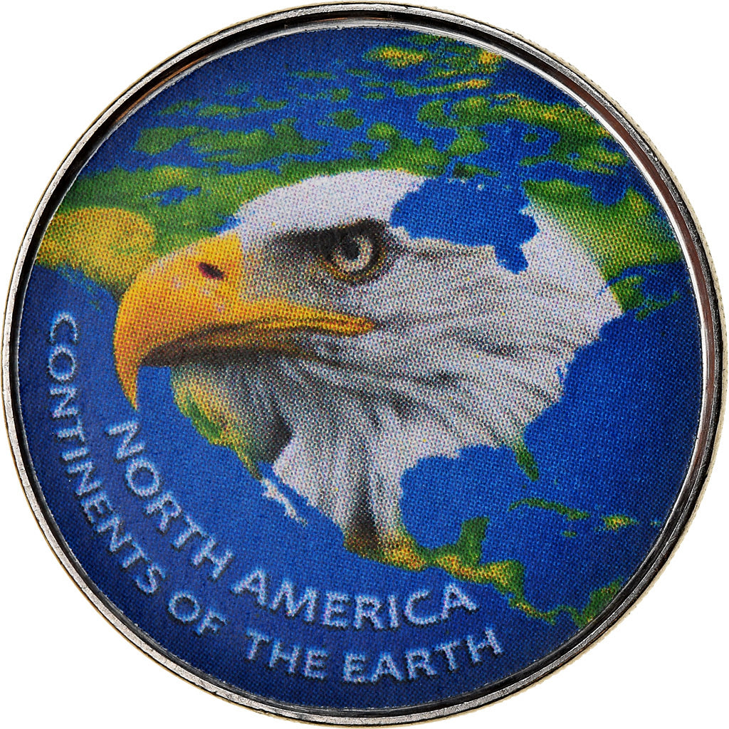 Coin, Azad Jammu and Kashmir, Rupee, 2017, Continents - Amérique du Nord