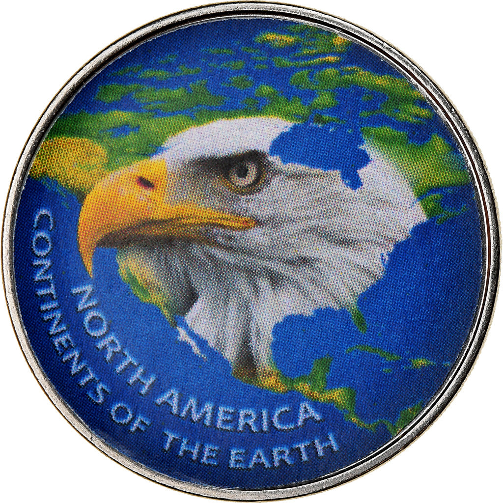 Coin, Azad Jammu and Kashmir, Rupee, 2017, Continents - Amérique du Nord