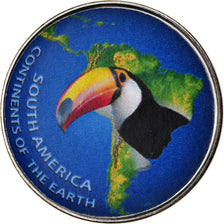 Coin, Azad Jammu and Kashmir, Rupee, 2017, Continents - Amérique du Sud