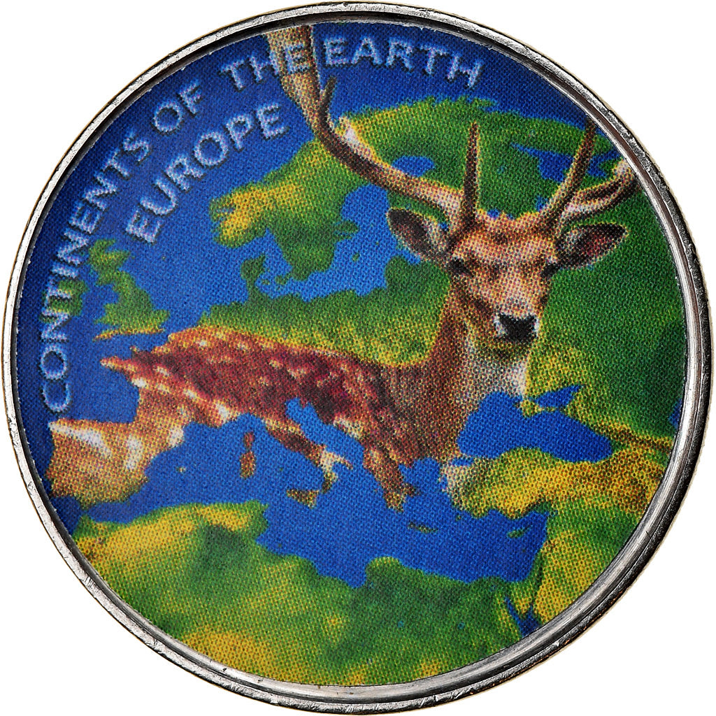 Coin, Azad Jammu and Kashmir, Rupee, 2017, Continents - Europe, MS(65-70)