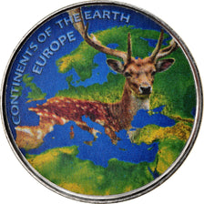 Coin, Azad Jammu and Kashmir, Rupee, 2017, Continents - Europe, MS(65-70)