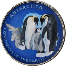 Coin, Azad Jammu and Kashmir, Rupee, 2017, Continents - Antarctique, MS(65-70)
