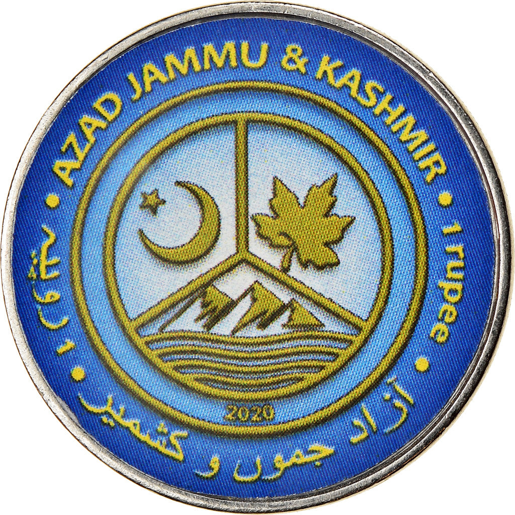 Moneta, Azad Jammu and Kashmir, Rupee, 2020, Continents - Australie, MS(65-70)