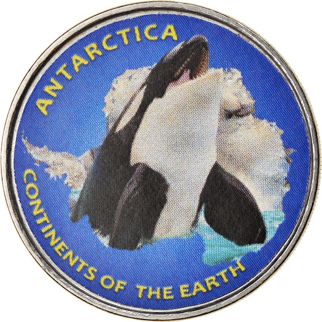 Munten, Azad Jammu and Kashmir, Rupee, 2020, Continents - Antarctique, FDC