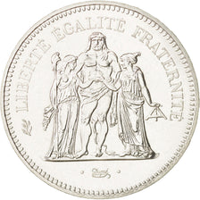 France, Hercule, 50 Francs, 1980, Paris, MS(65-70), Silver, KM:941.1,Gadoury 882