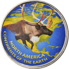Coin, Azad Jammu and Kashmir, Rupee, 2020, Continents - Amérique du Nord