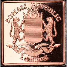 Coin, Somalia, Shilling, 2019, Tour Eiffel, MS(65-70)