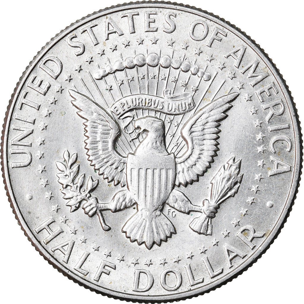 Coin, United States, Kennedy Half Dollar, Half Dollar, 1967, U.S. Mint