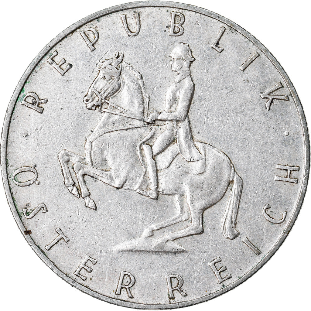 Moneta, Austria, 5 Schilling, 1961, BB, Argento, KM:2889