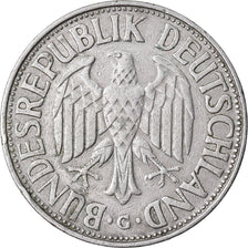 Coin, GERMANY - FEDERAL REPUBLIC, Mark, 1956, Karlsruhe, EF(40-45)