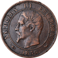 Moneta, Francia, Napoleon III, Napoléon III, 10 Centimes, 1856, Lille, BB+