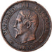 Moneta, Francia, Napoleon III, Napoléon III, 10 Centimes, 1856, Lille, BB+