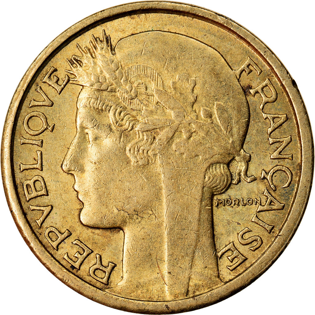 Coin, France, Morlon, 50 Centimes, 1939, Bruxelles, AU(50-53), Aluminum-Bronze