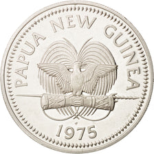 Papua New Guinea, 10 Kina, 1975, Franklin Mint, AU(55-58), Silver, KM:8a