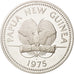 Papua New Guinea, 10 Kina, 1975, Franklin Mint, AU(55-58), Silver, KM:8a