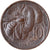 Coin, Italy, Vittorio Emanuele III, 10 Centesimi, 1923, Rome, EF(40-45), Bronze