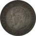 France, Napoleon III,Centime, 1855, Lille, EF(40-45), Bronze,KM 775.7,Gadoury 86
