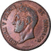 Coin, Monaco, Honore V, 5 Centimes, Cinq, 1837, Monaco, EF(40-45), Copper