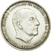Coin, Spain, Caudillo and regent, 100 Pesetas, 1966, AU(50-53), Silver, KM:797