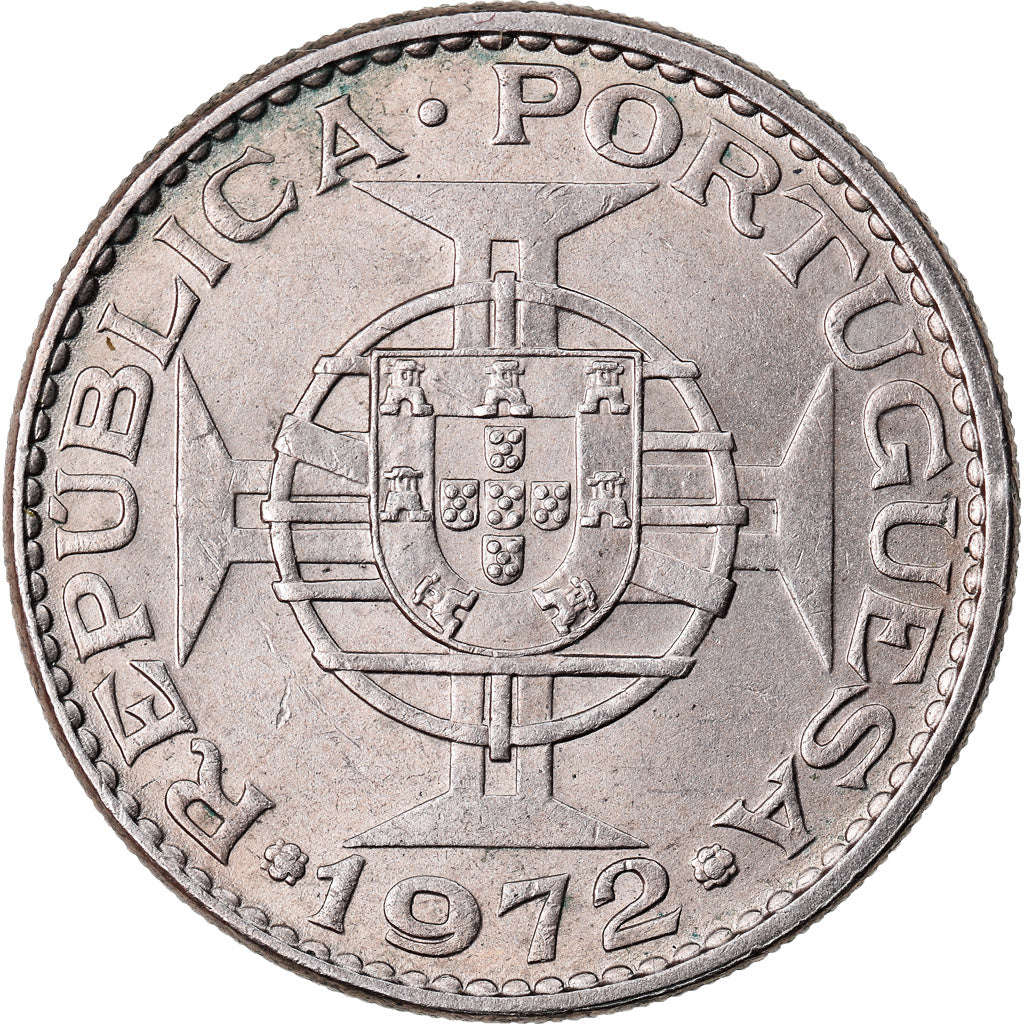 Coin, Macau, 50 Avos, 1972, EF(40-45), Copper-nickel, KM:7